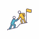 coaching rgb color icon